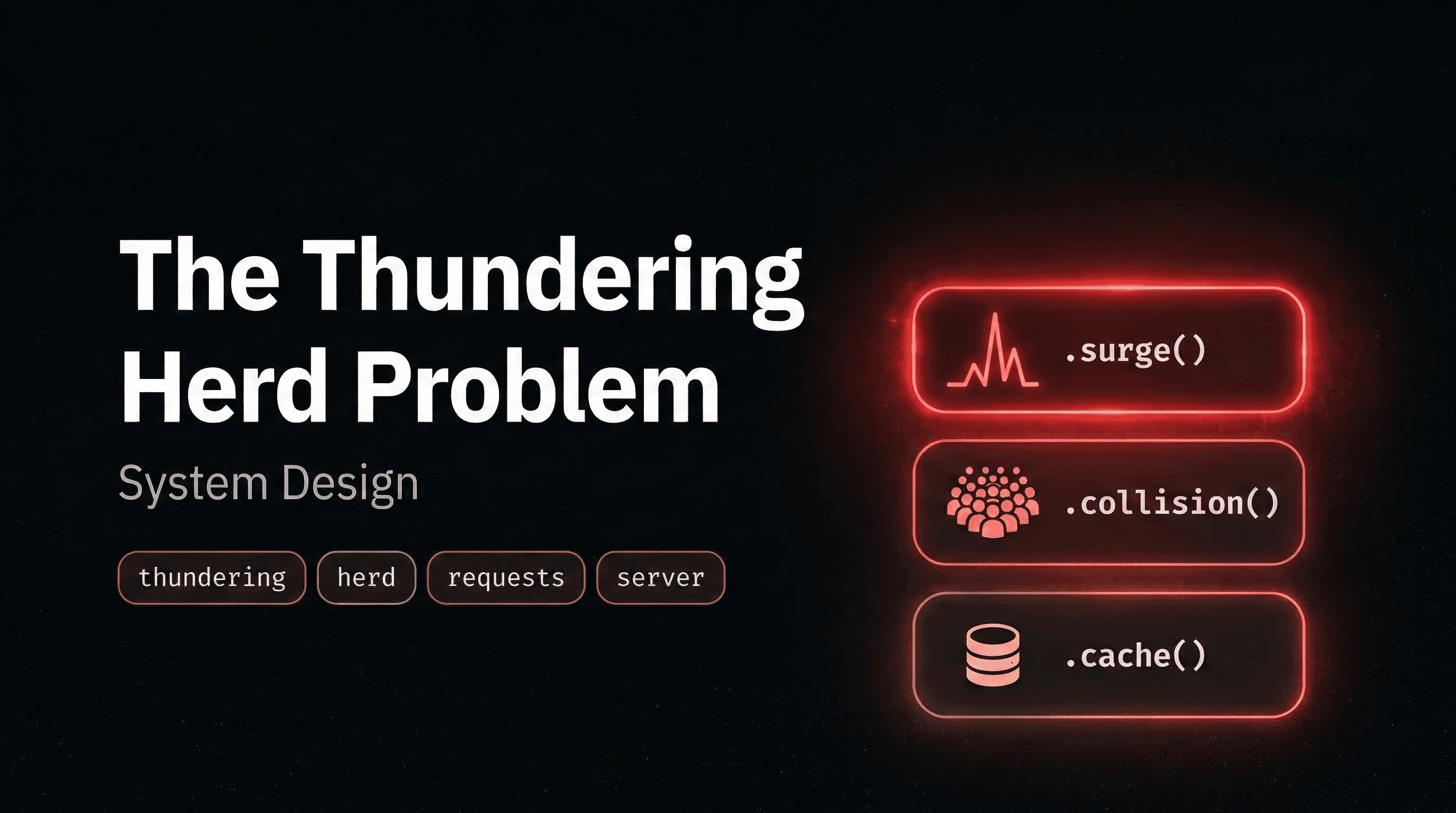 The Thundering Herd Problem in System Design